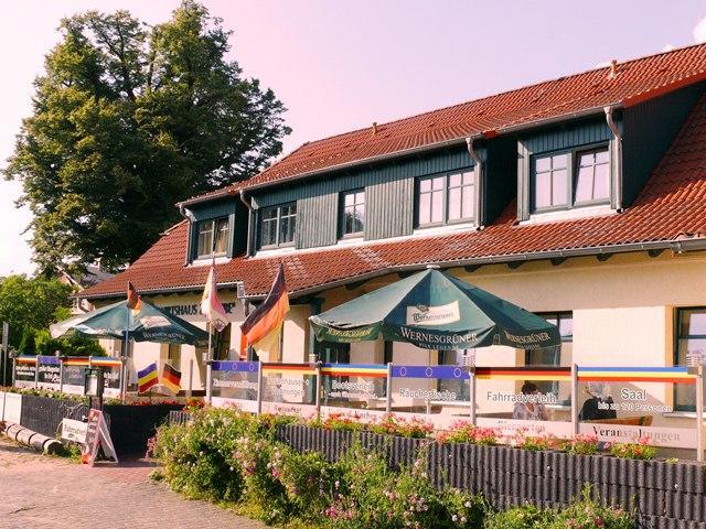 Готель Landgasthof "Wirtshaus Zur Eibe" Jabel Екстер'єр фото