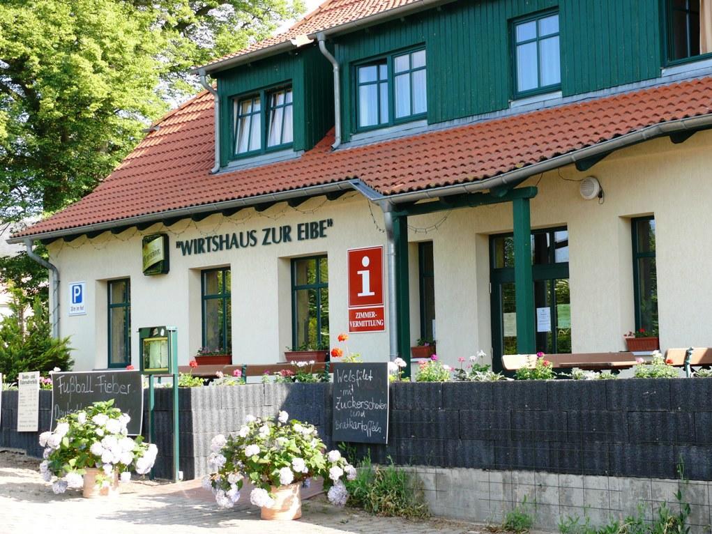 Готель Landgasthof "Wirtshaus Zur Eibe" Jabel Екстер'єр фото